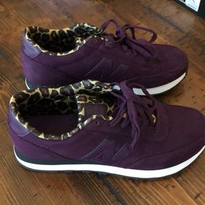 New Balance Purple & Leopard Shoe